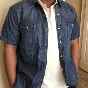 Levi’s Short Sleeve Denim Shirt XXL